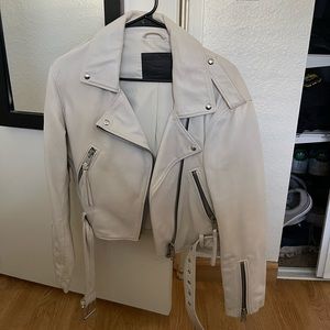 Allsaints real leather jacket